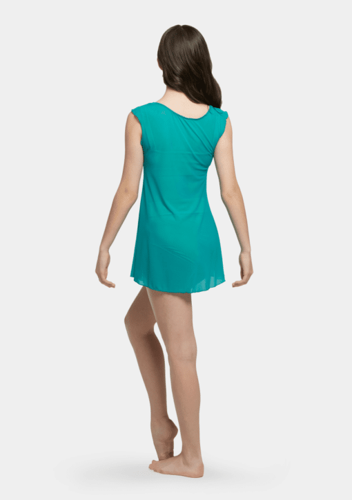 Mesh Slip Dress - Seafoam - ADULT - Image 2